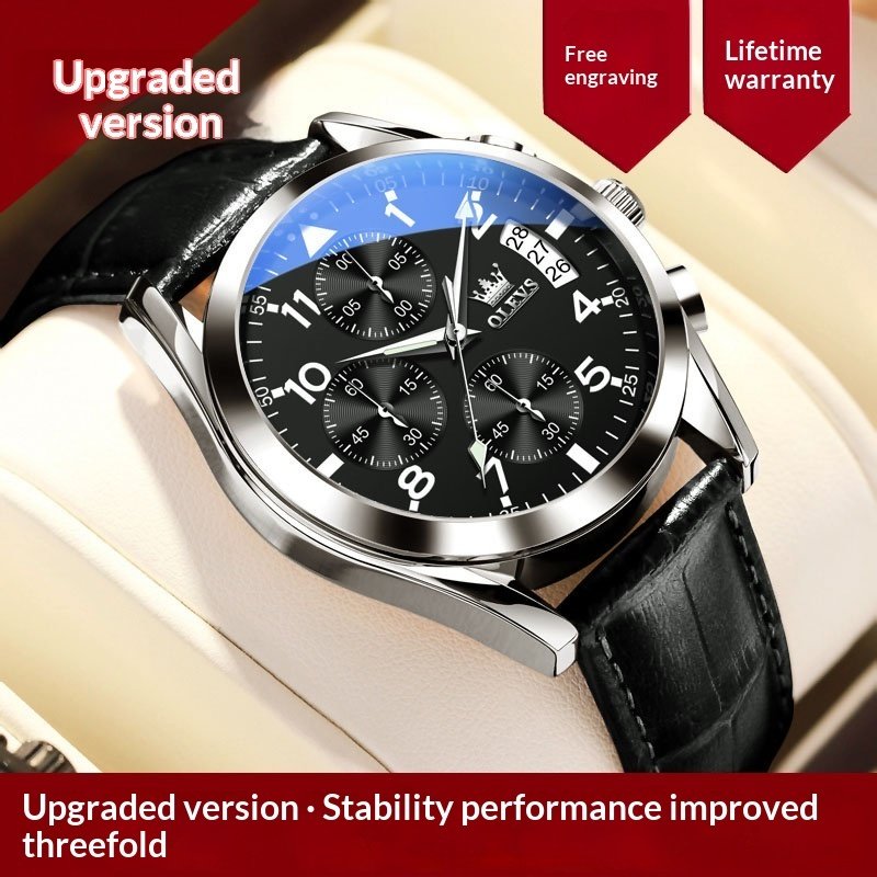 OLEVS Luxury Mens Watches Waterproof Luminous Quartz - Image 10